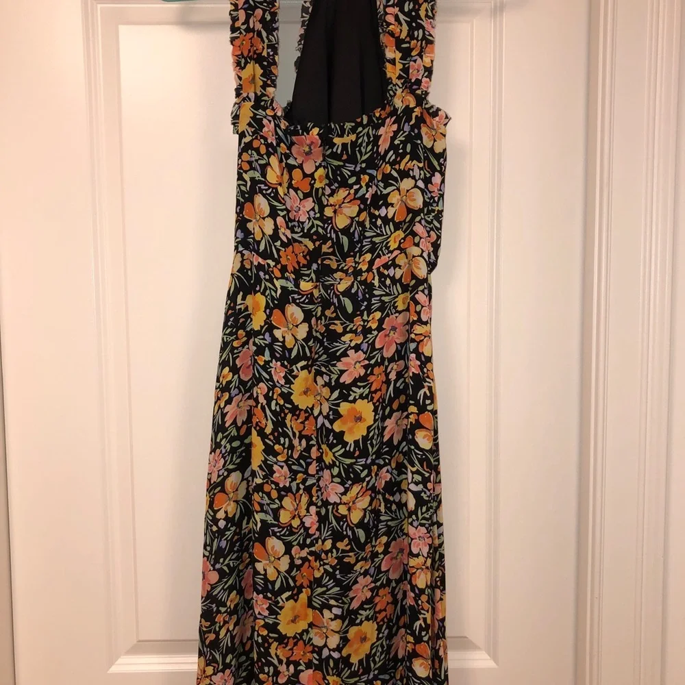 Kobi Halperin silk Steph halter dress sequin bodice size 6 - Picture 4 of 6